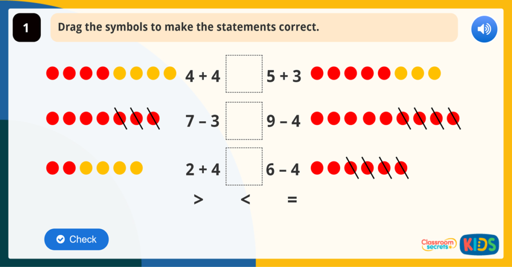 Year 1 Compare Statements 2