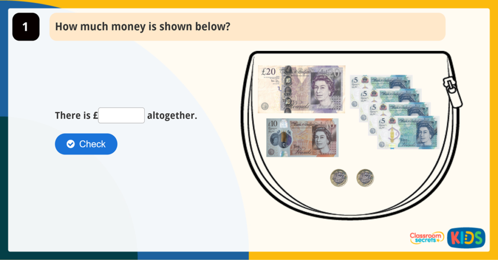 Year 2 Count Money (Pounds)