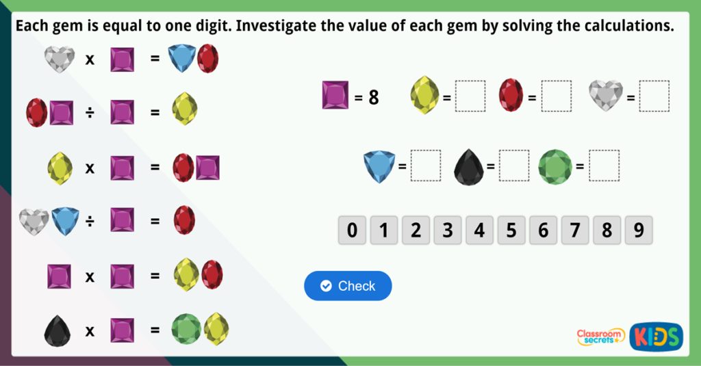 Year 3 The 8 Times Table Maths Challenge