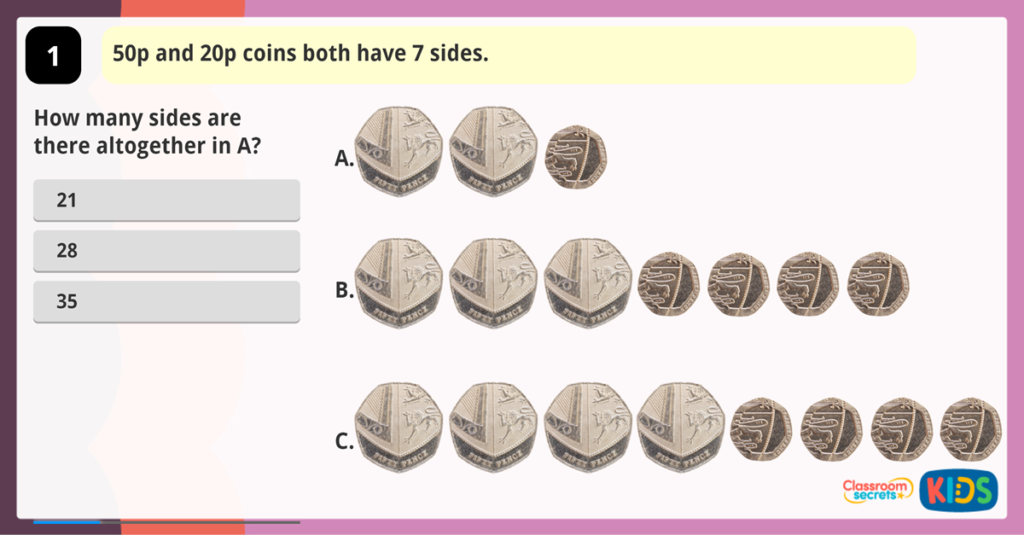 Year 4 7 Times Table and Division Facts Game