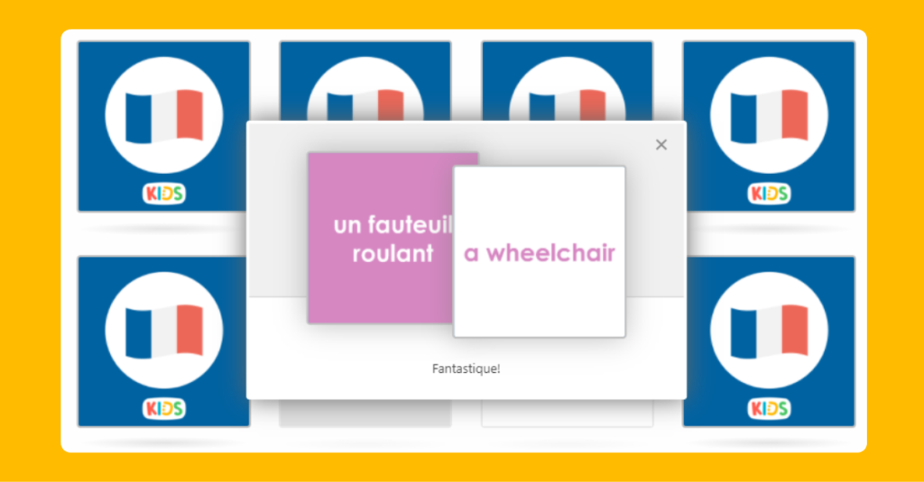 Y6 French At the Hospital Memory Game