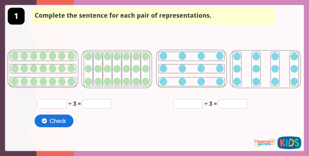 Year 3 Divide by 3 Game