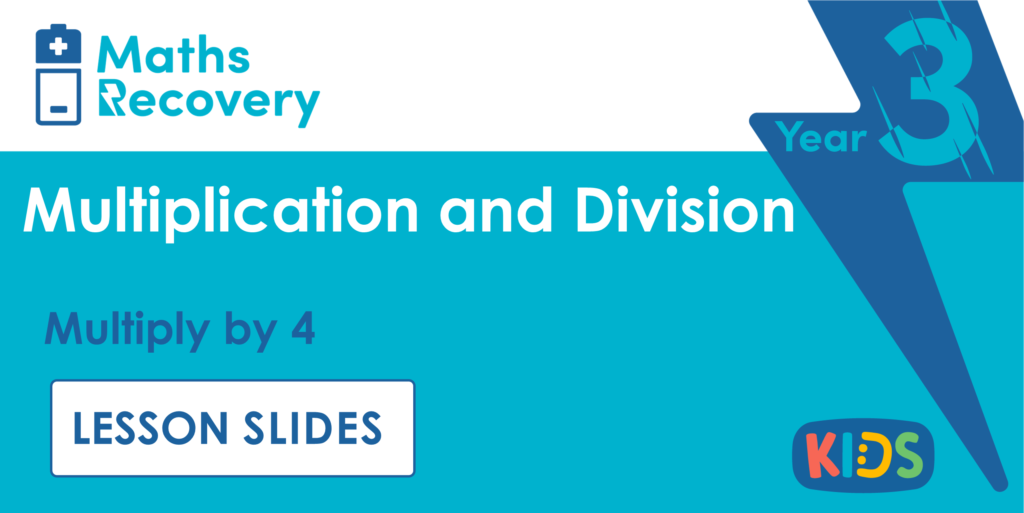 Multiply by 4 Year 3 Lesson Slides