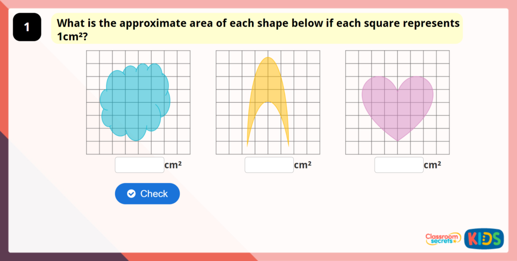 Year 5 Area of Irregular Shapes Game