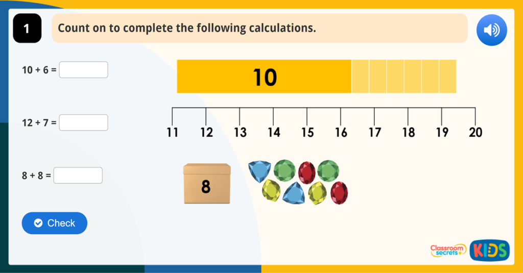 Year 1 Add by Counting On