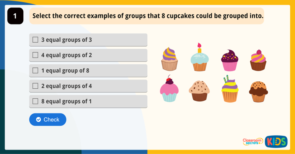 Year 2 Make Equal Groups