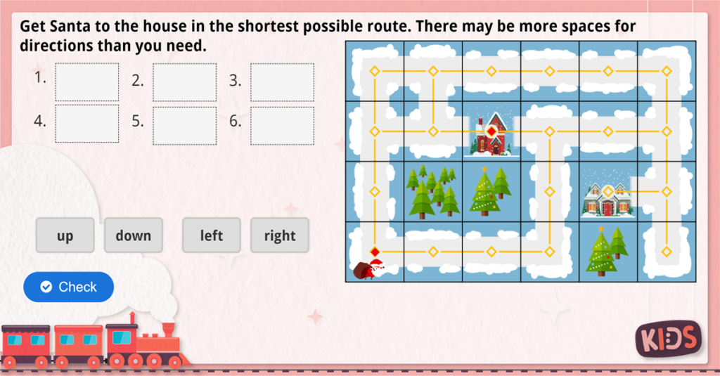 Year 3 Santa's Sat Nav Game