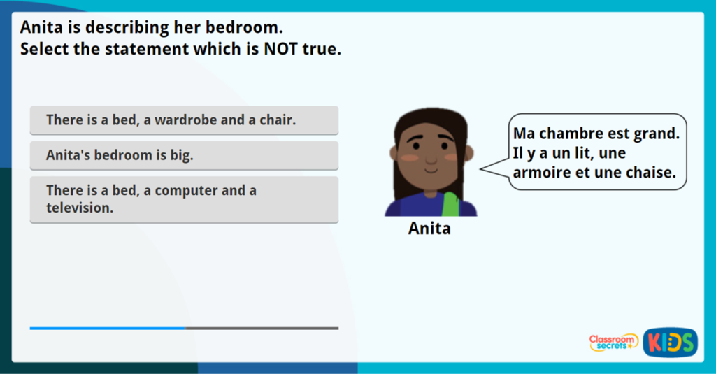 French My Home Activity