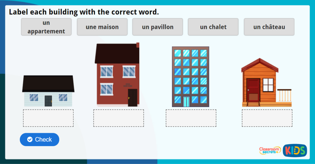 French Houses Activity