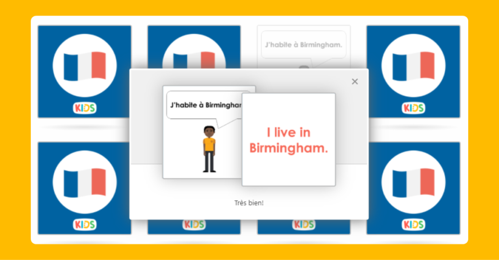 French Où habites-tu? Memory Game 2