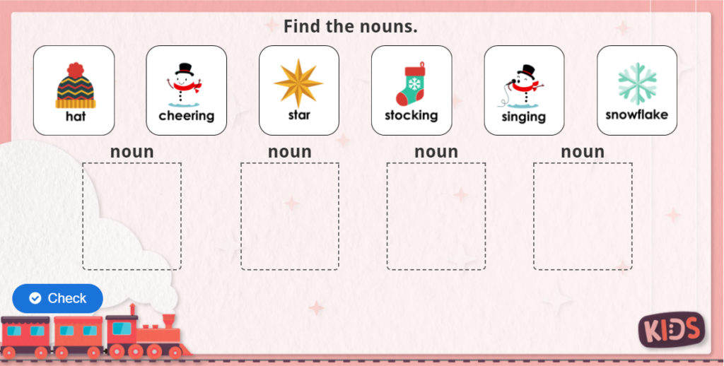 Year 1 Matching Words Game