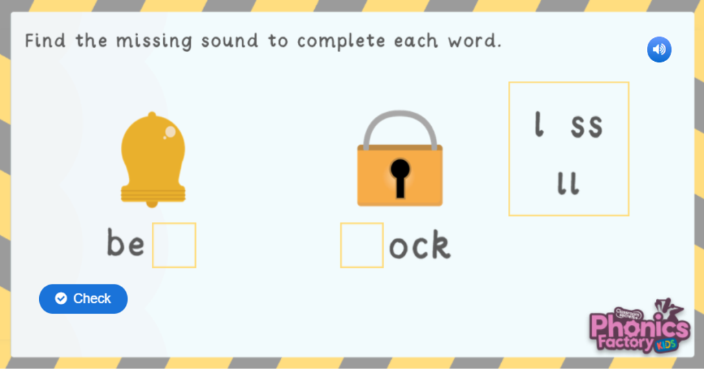Phase 2 phonics game