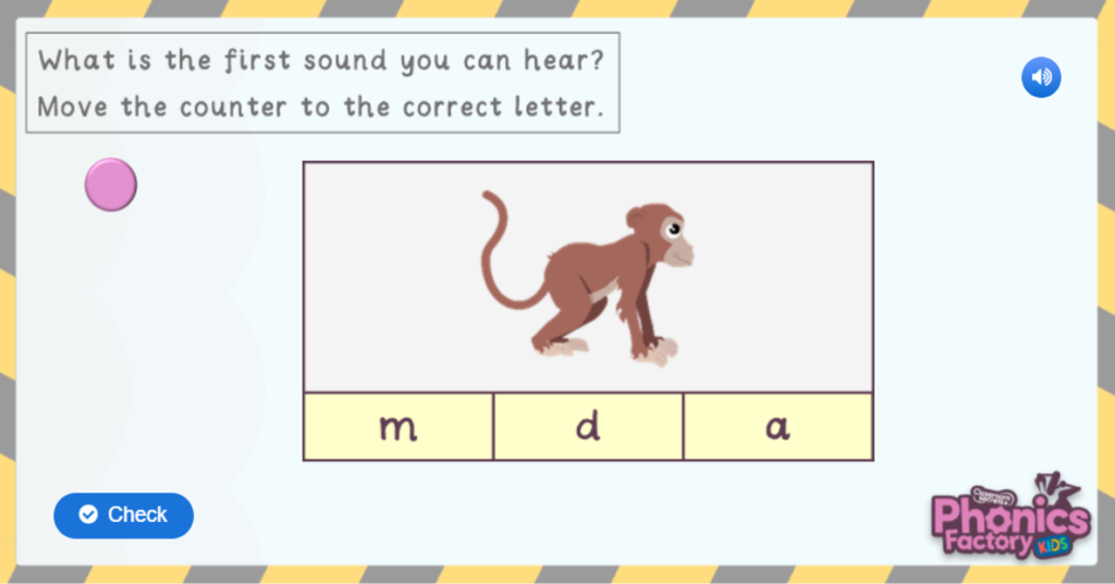 Phase 2 phonics game