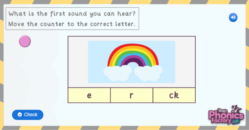 Phase 2 phonics game