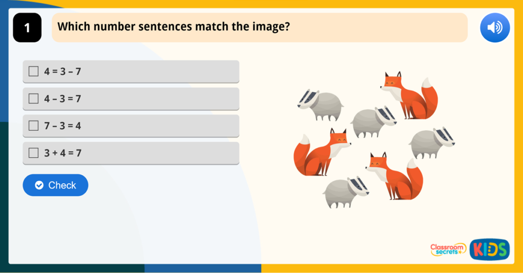 Year 1 Fact Families - 8 Facts Game