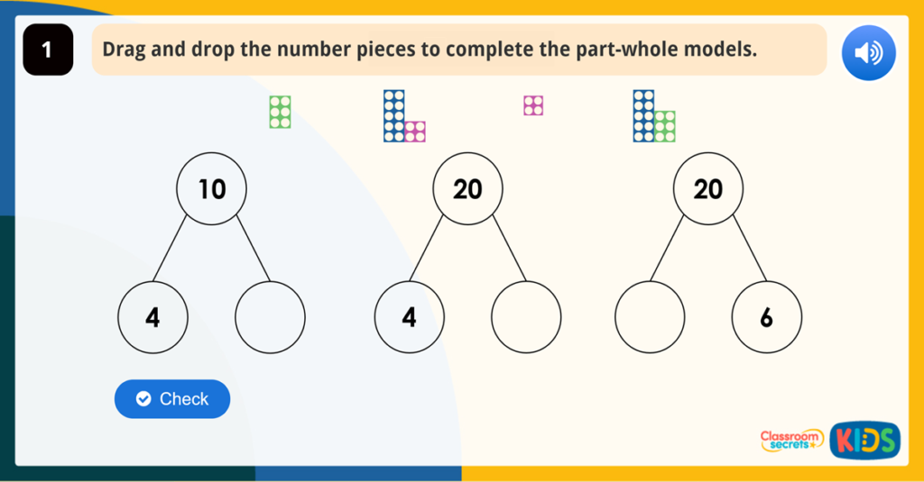 Year 1 Find and Make Number Bonds