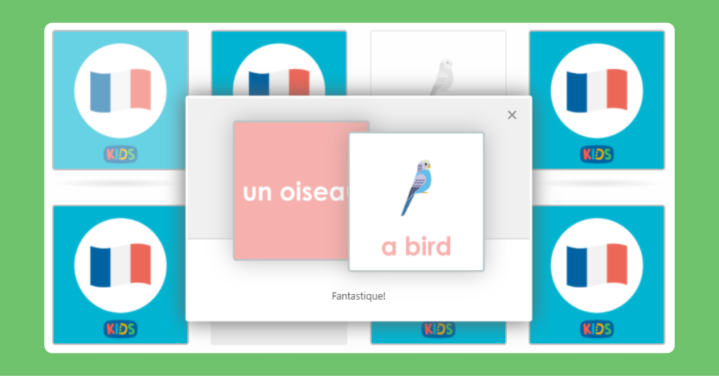 French Pets Memory Game 2