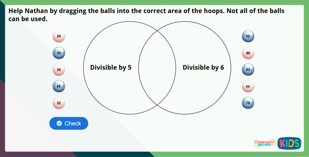 Year 4 Divide 2 Digits by 1 Digit Maths Challenge