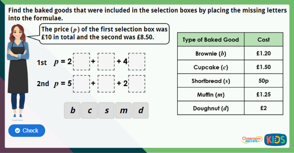 Year 6 Formulae CSK