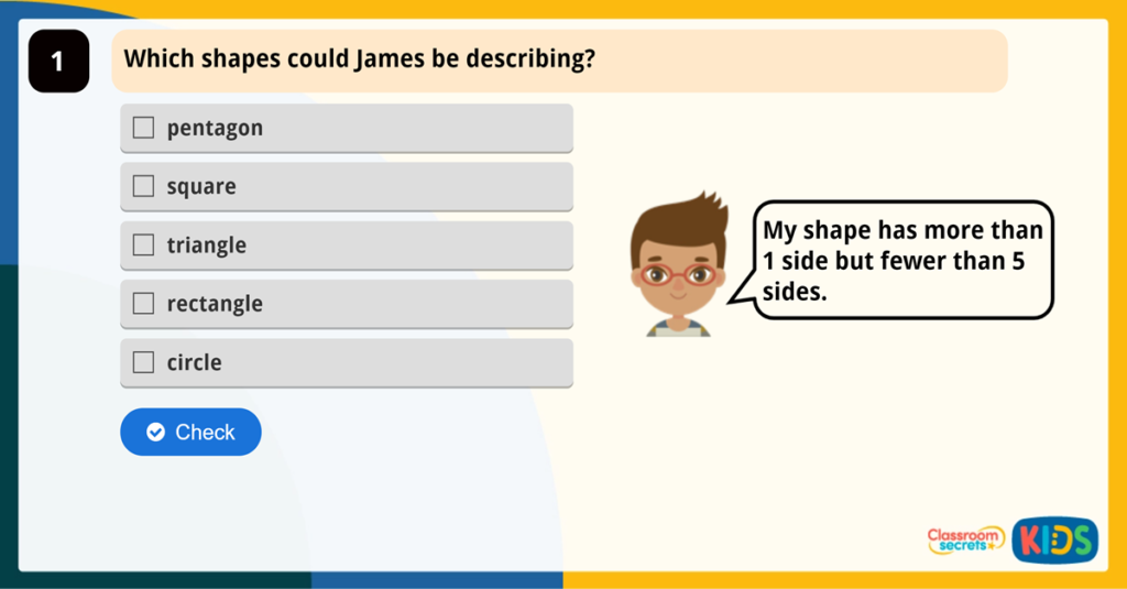 Year 2 Count the Sides
