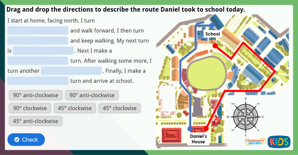 Year 6 Introduce Angles Challenge