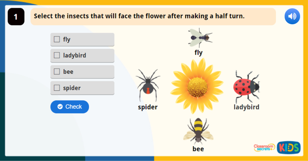 Year 1 Describe Turns Game