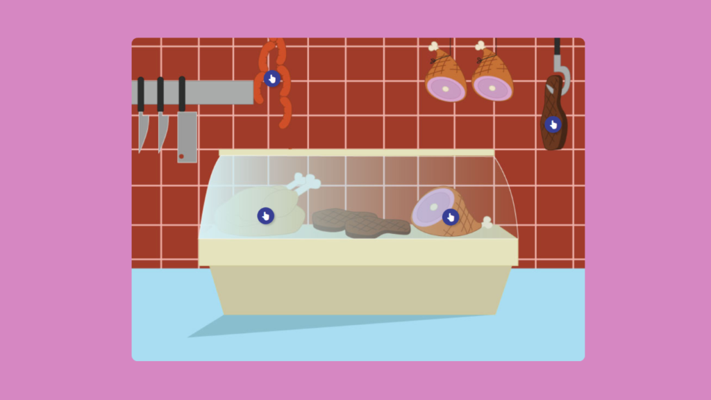 French At the Butchers Activity