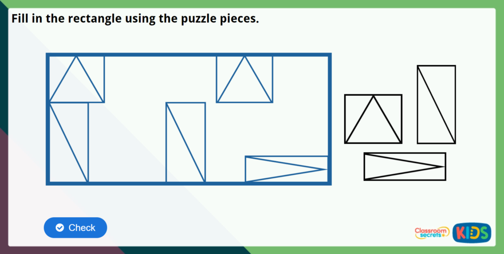 Year 4 Triangles Maths Challenge