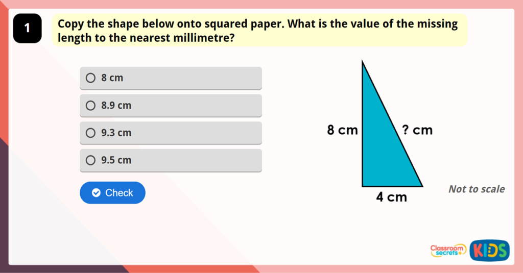 Year 6 Drawing Shapes Accurately Game
