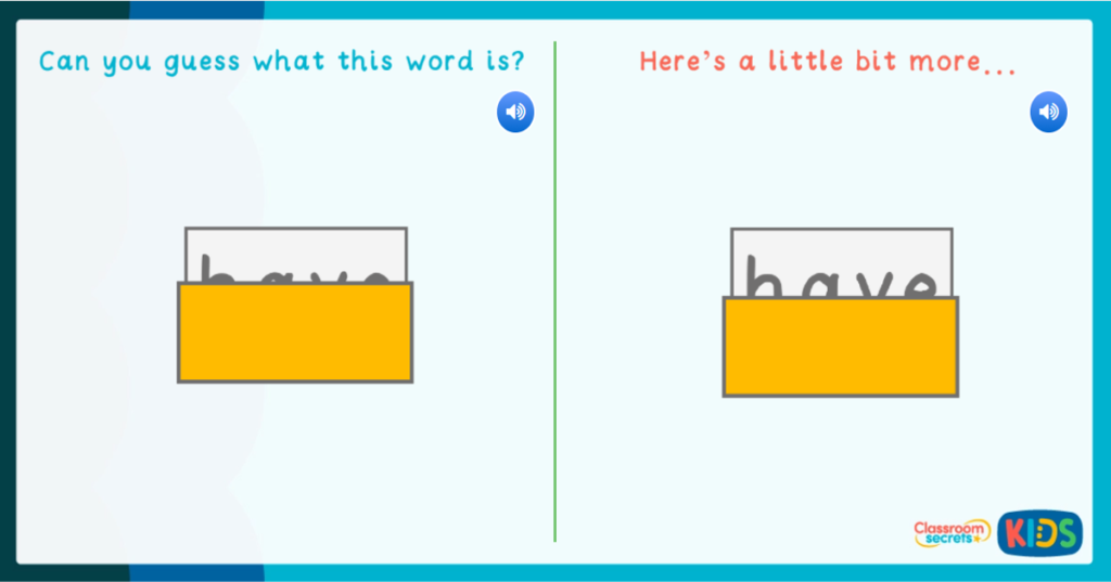 tricky words game