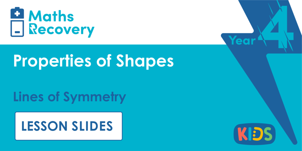 Year 4 Lines of Symmetry Lesson Slides