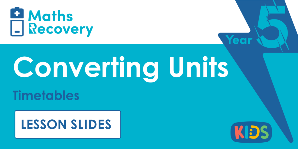 Year 5 Timetables Lesson Slides