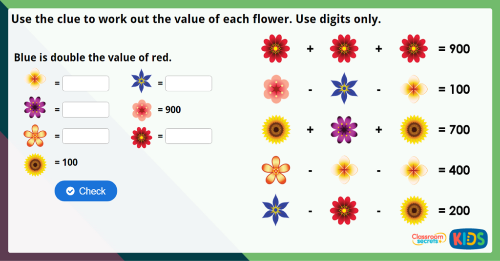 Year 3 Hundreds Challenge