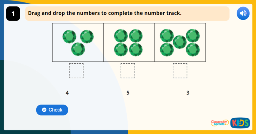 Year 1 Counting Forwards Game