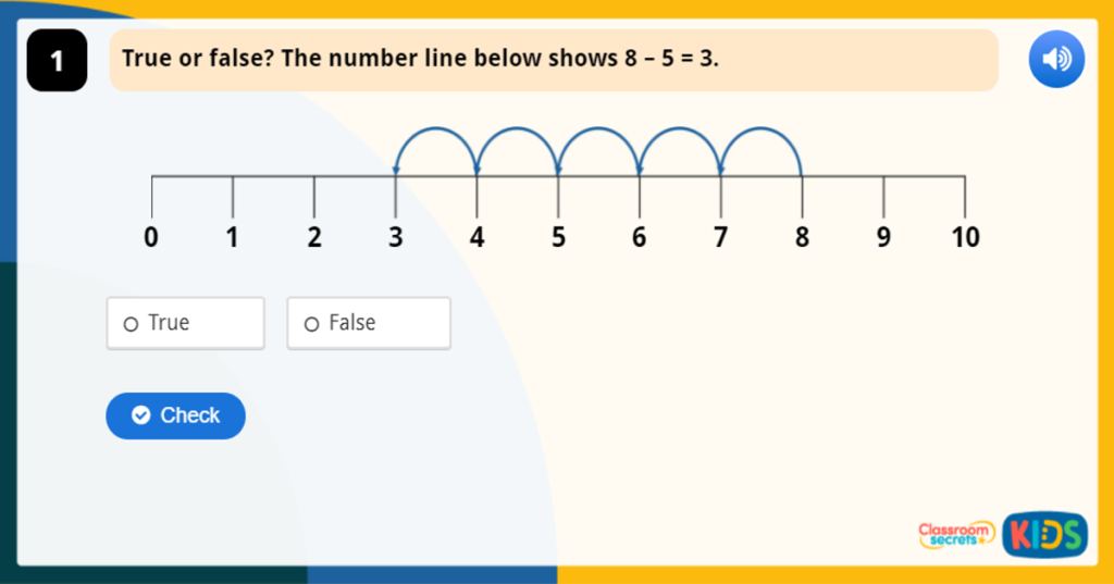 Year 1 Counting Back Game