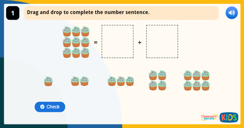 Year 1 Number Bonds within 10 Game