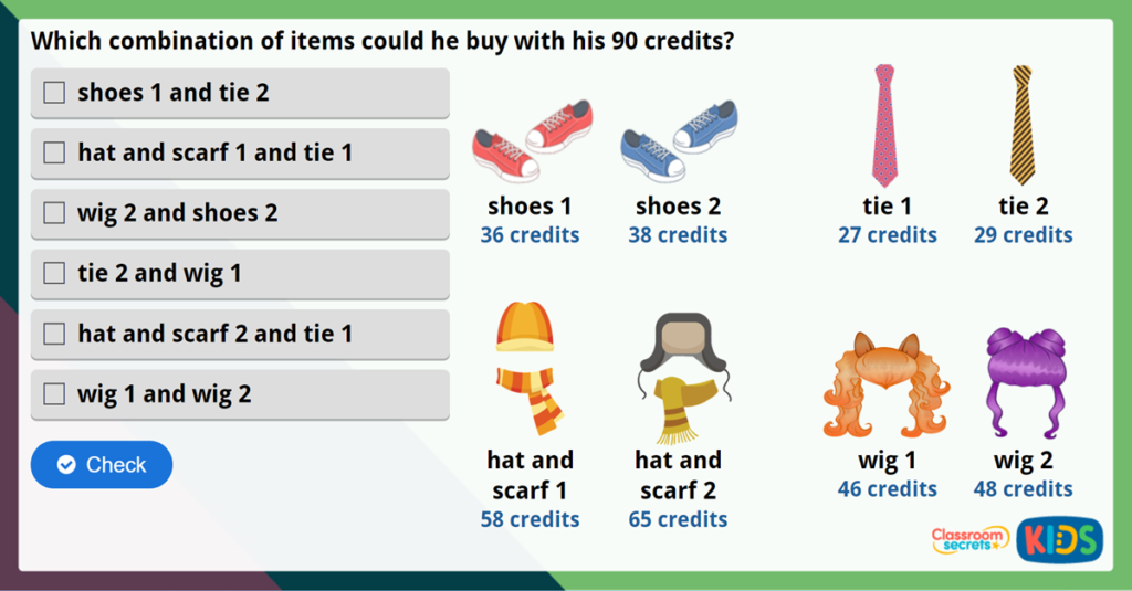 Year 2 Add 2-Digits 2 Challenge