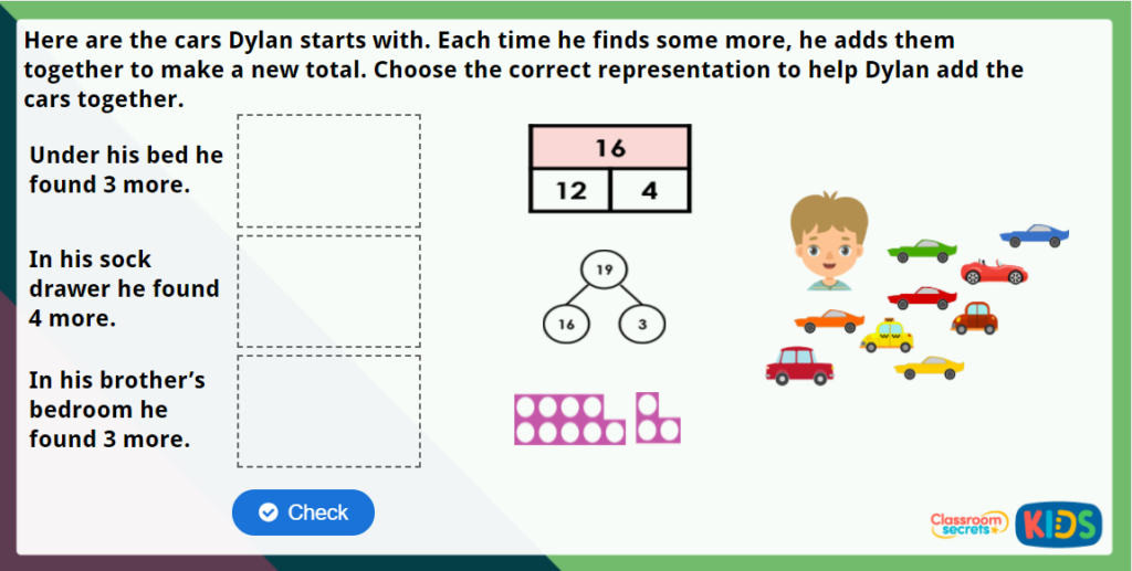 Year 2 Check Calculations Maths Challenge