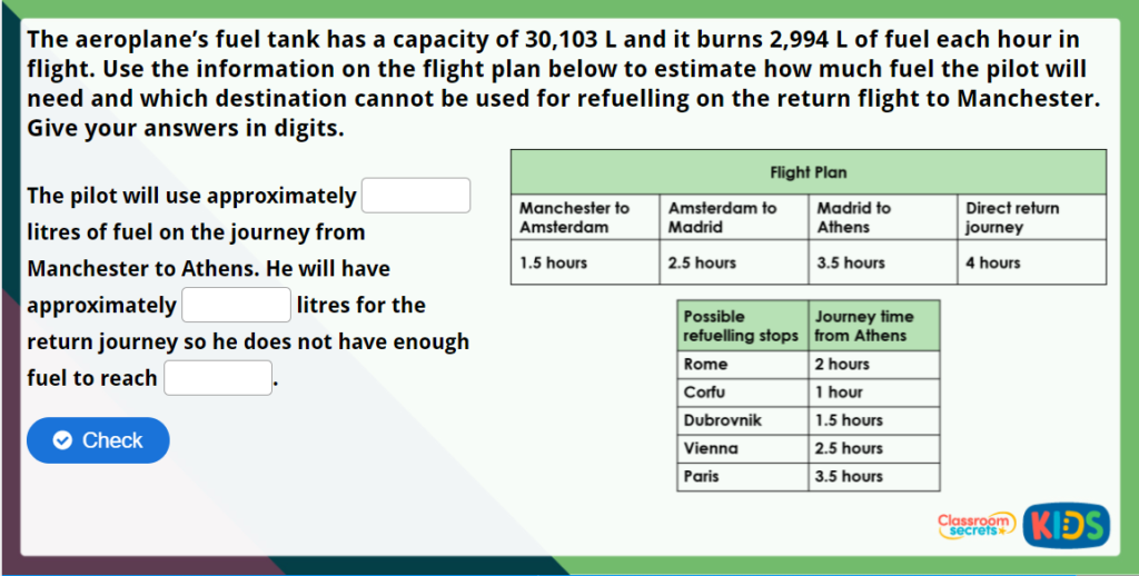 Year 5 Estimate and Approximate Maths Challenge