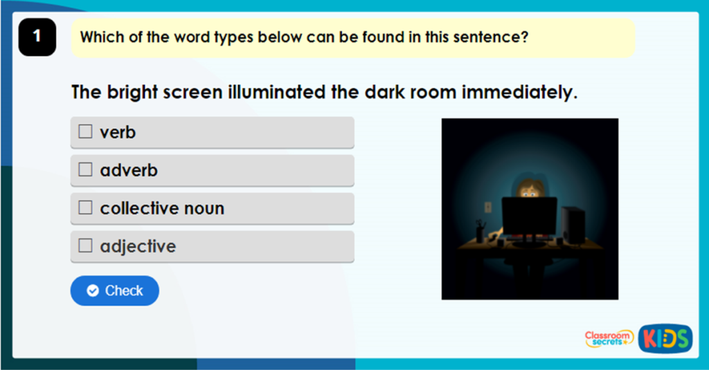 Year 3 Different Types of Sentences Game