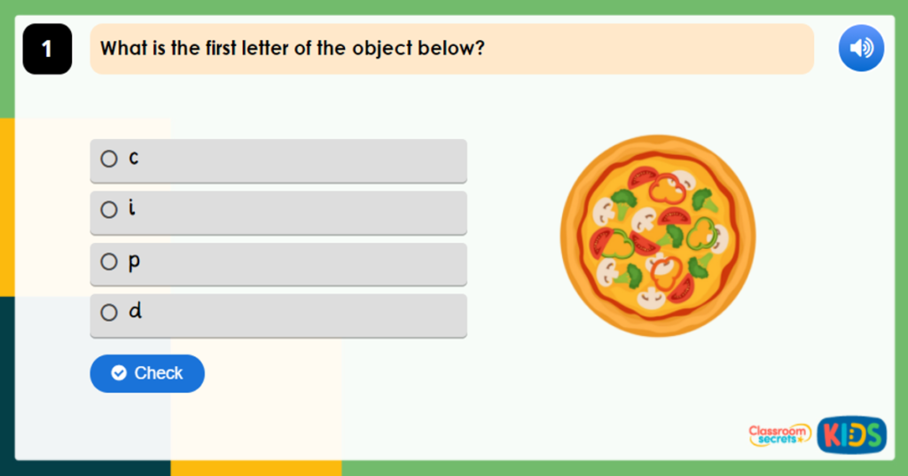 Year 1 Introducing Lower-Case Letters Game