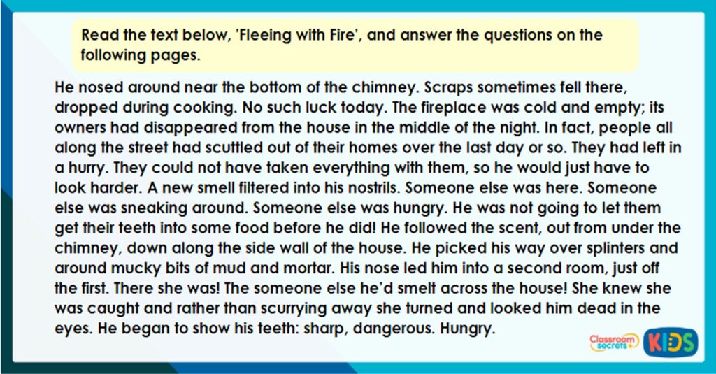 Year 4 Using Paragraphs Game