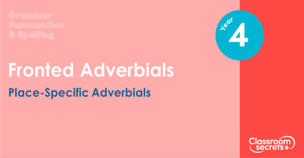 Year 4 Place-Specific Adverbials Lesson Slides