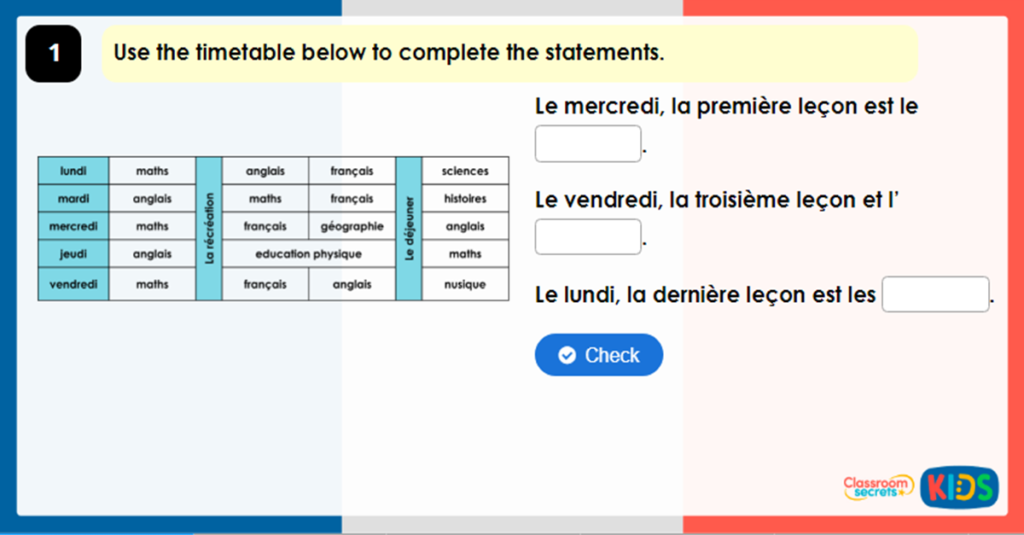 Year 6 Dates and Times Game