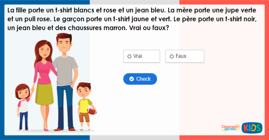 Year 6 What I'm Wearing Game